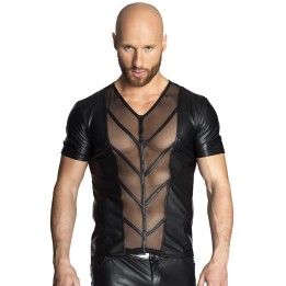 Schwarzes Shirt H029 von Noir Handmade | Fesselliebe.de