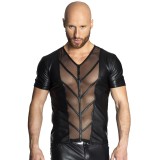 Schwarzes Shirt H029 von Noir Handmade | Fesselliebe.de