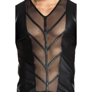 Schwarzes Shirt H029 von Noir Handmade