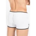 Weiß/schwarzer Herren-Boxer Mixing 43-67 von Look Me