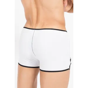 Weiß/schwarzer Herren-Boxer Mixing 43-67 von Look Me