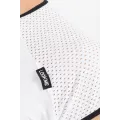 Weiß/schwarzes V-Shirt Mixing 43-77 von Look Me