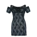 Schwarzes Chemise SB/1007 Sexy Base Kollektion by Andalea