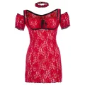 Rotes Chemise SB/1008 Sexy Base Kollektion by Andalea