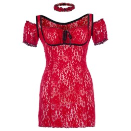 Rotes Chemise SB/1008 Sexy Base Kollektion by Andalea | Fesselliebe.de