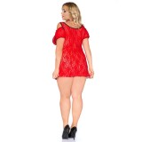 Rotes Chemise SB/1008 Sexy Base Kollektion by Andalea | Fesselliebe.de