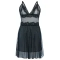 Schwarzes Chemise SB/1010 Sexy Base Kollektion by Andalea