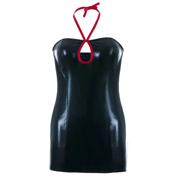 Schwarzes Chemise SB/1013 Sexy Base Kollektion by Andalea | Fesselliebe.de