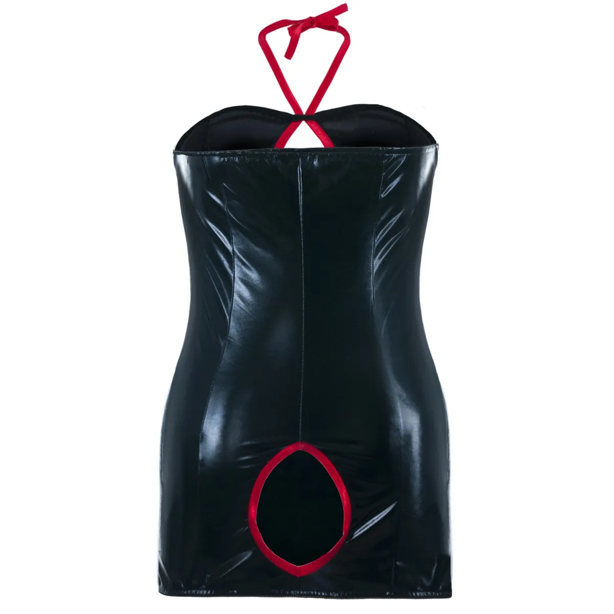 Schwarzes Chemise SB/1013 Sexy Base Kollektion by Andalea | Fesselliebe.de