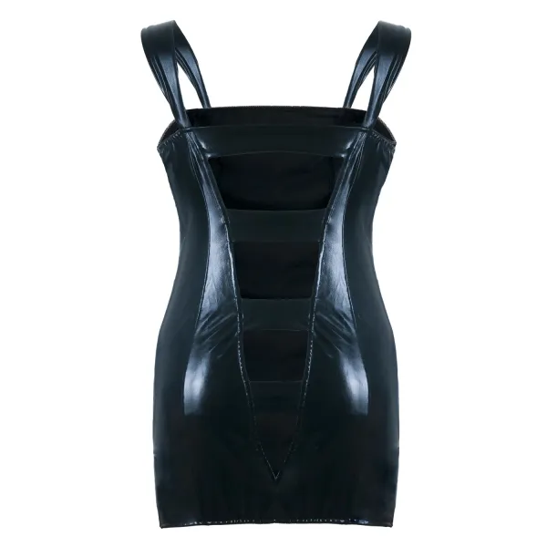 Schwarzes Chemise SB/1014 Sexy Base Kollektion by Andalea | Fesselliebe.de