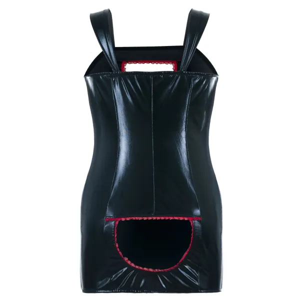 Schwarzes Chemise SB/1015 Sexy Base Kollektion by Andalea | Fesselliebe.de