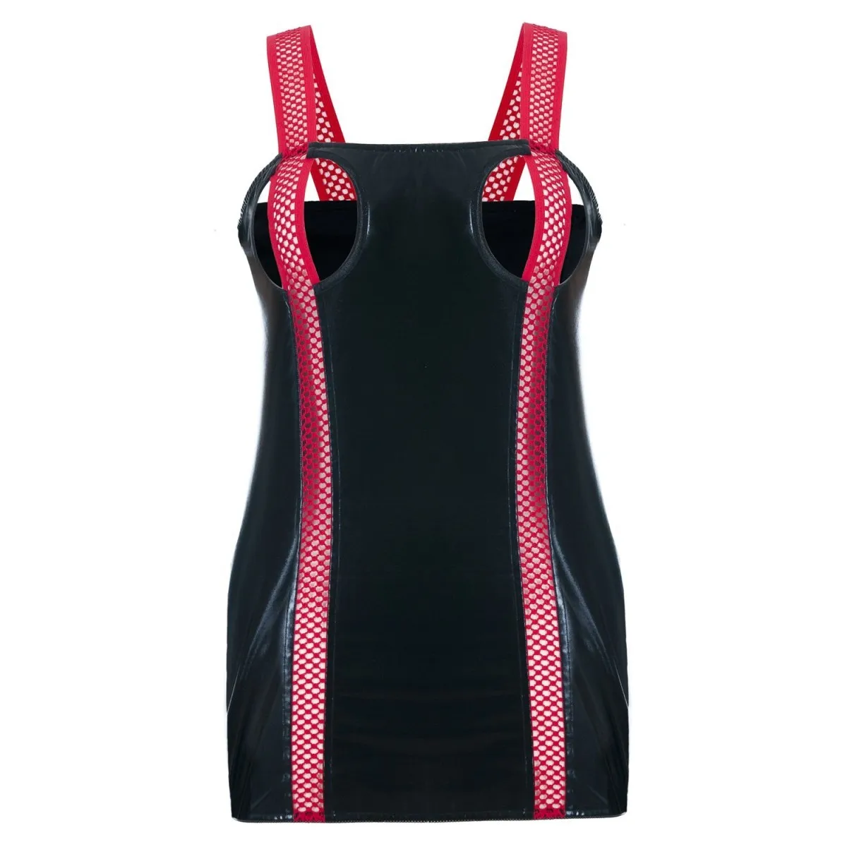 Schwarzes Chemise SB/1016 Sexy Base Kollektion by Andalea | Fesselliebe.de