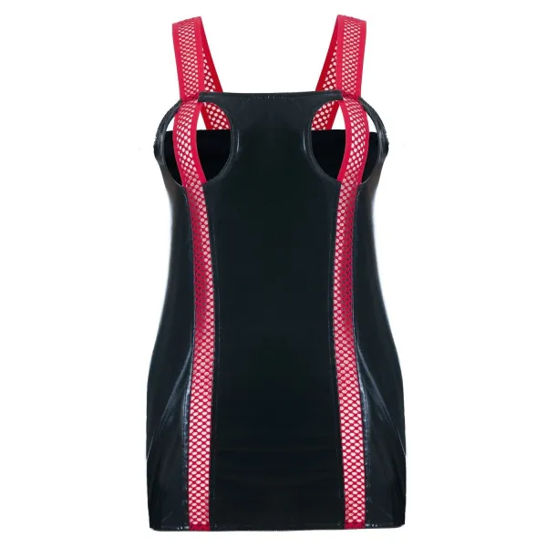 Schwarzes Chemise SB/1016 Sexy Base Kollektion by Andalea | Fesselliebe.de