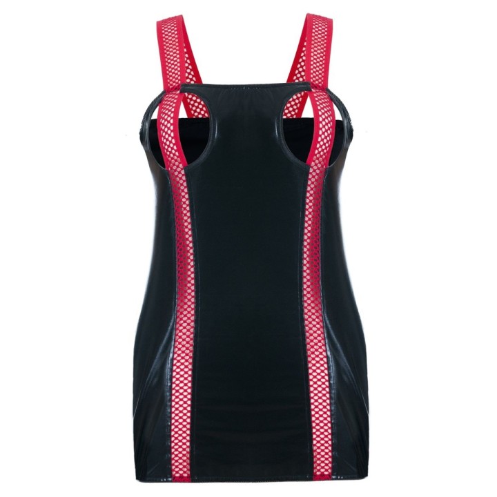 Schwarzes Chemise SB/1016 Sexy Base Kollektion by Andalea | Fesselliebe.de