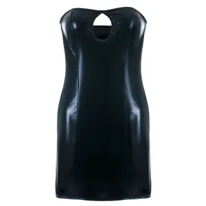 Schwarzes Chemise SB/1018 Sexy Base Kollektion by Andalea | Fesselliebe.de