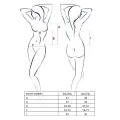 Schwarzes Straphemd Edith von Passion Plus Size