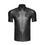 Schwarzes T-Shirt H011 von Noir Handmade | Fesselliebe.de