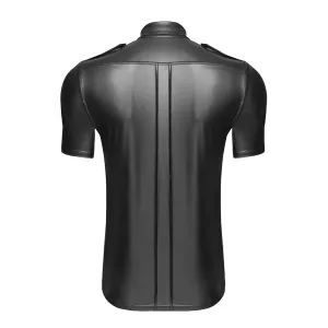 Schwarzes T-Shirt H011 von Noir Handmade