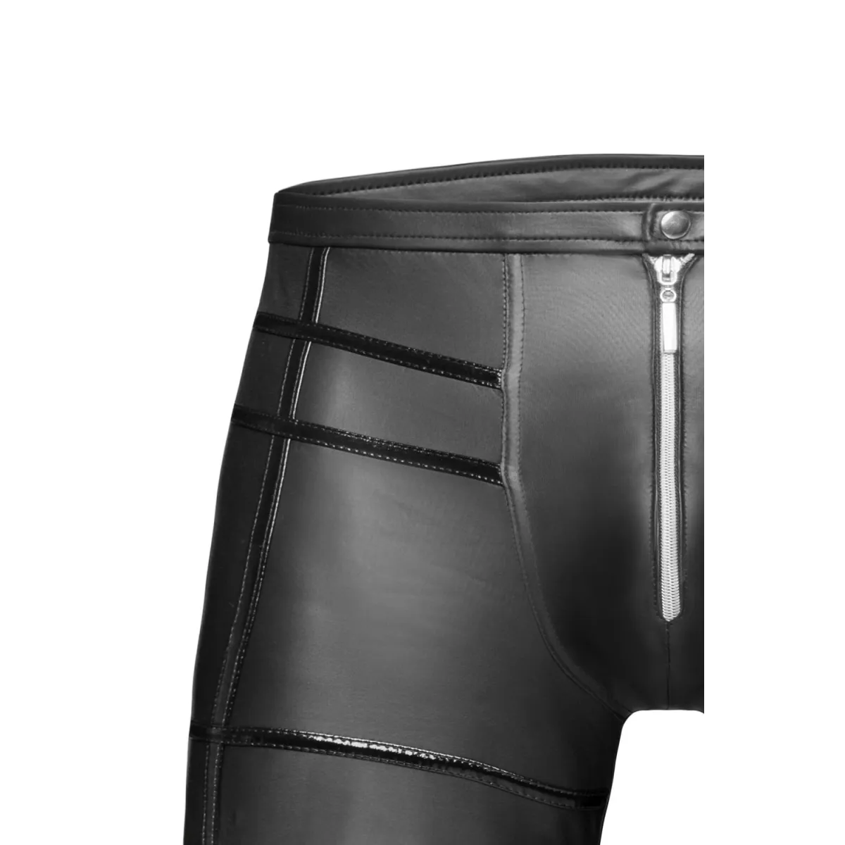 Schwarze lange Hose H021 von Noir Handmade | Fesselliebe.de