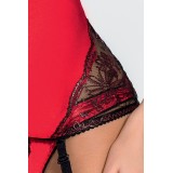 Rotes Strapshemd Brida von Passion | Fesselliebe.de