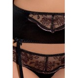 Schwarzes Set Brida von Passion | Fesselliebe.de