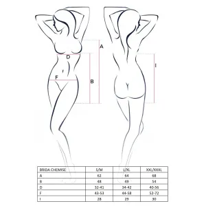 Rotes Chemise Brida von Passion