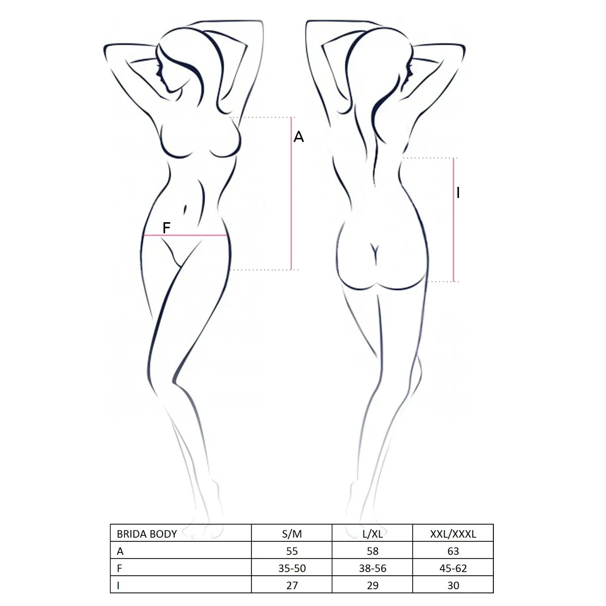 Roter Body Brida von Passion | Fesselliebe.de