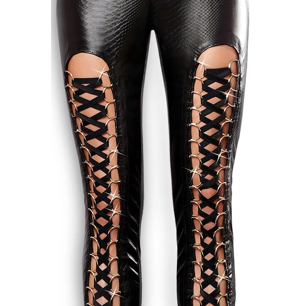 Schwarze Hose Aggressive von Lolitta | Fesselliebe.de