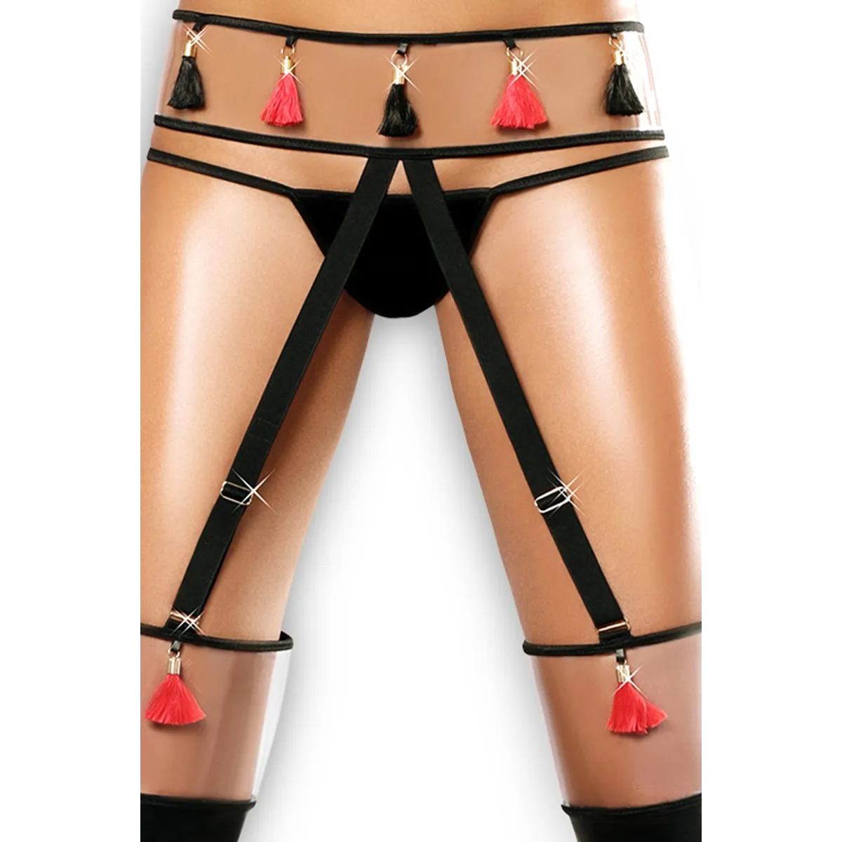 Schwarzes Imperial Set von Lolitta | Fesselliebe.de