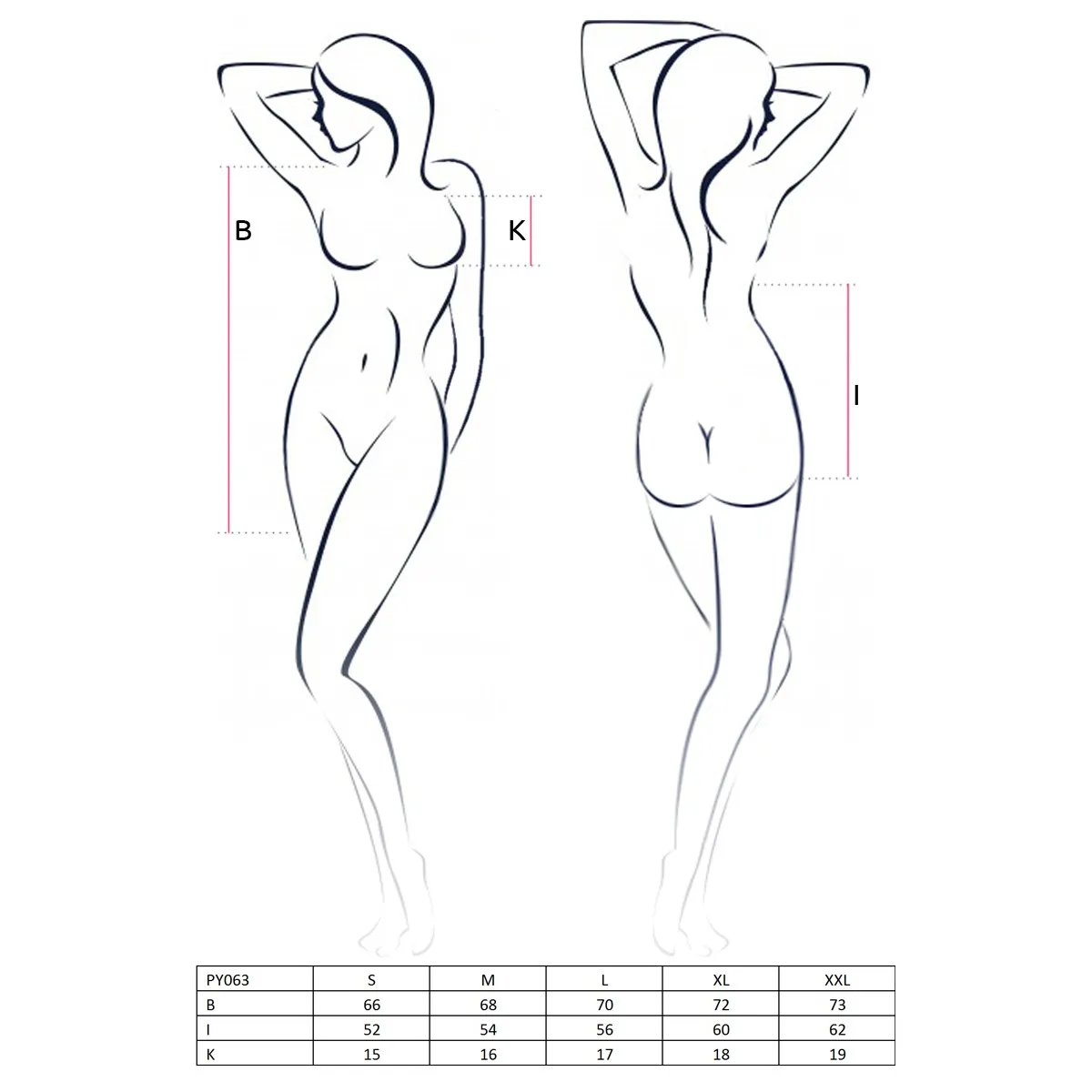Schwarzes Nachthemd PY063 | Fesselliebe.de