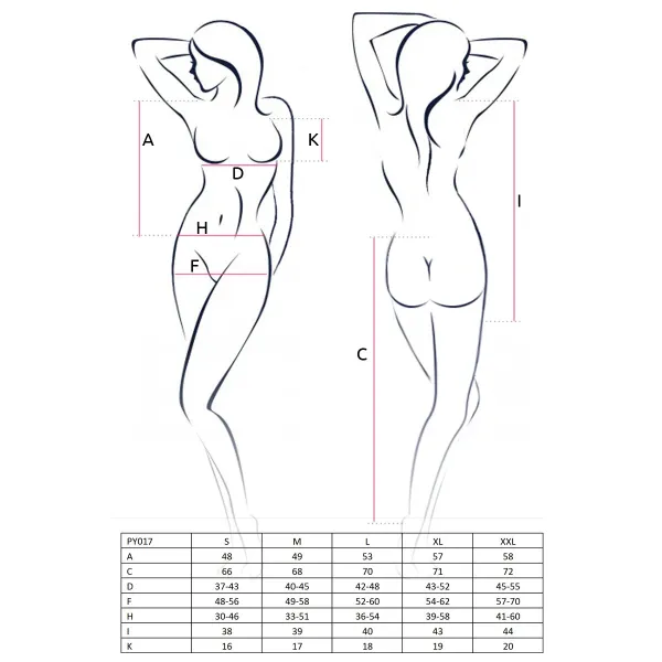 Violetter Pyjama PY017 | Fesselliebe.de