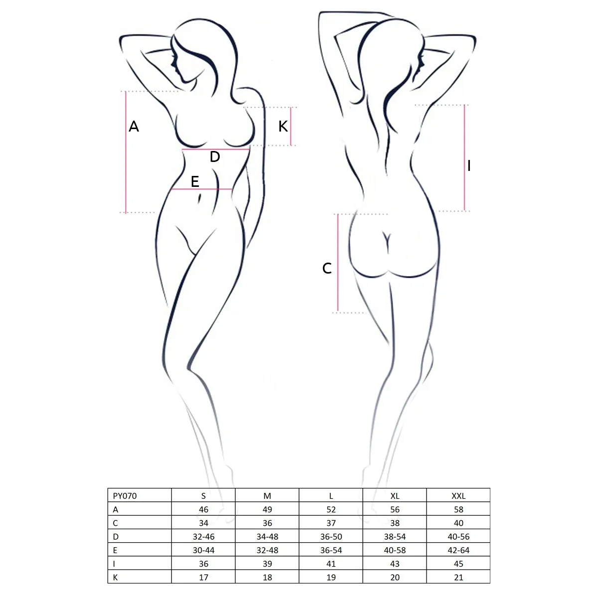 Ecru Pyjama PY070 | Fesselliebe.de