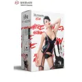 Schwarzes Gorset Emi von Demoniq Shibari Collection