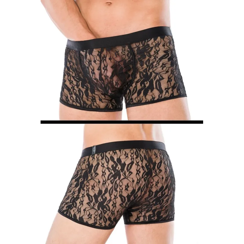 Schwarze Boxershorts MC/9058 von Andalea | Fesselliebe.de