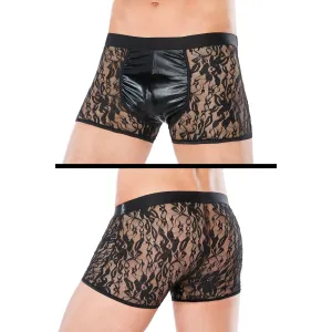 Schwarze Boxershorts MC/9059 von Andalea | Fesselliebe.de