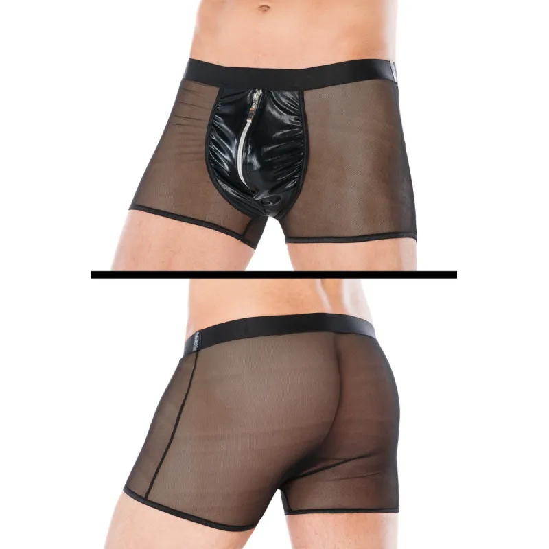 Schwarze Boxershorts MC/9060 von Andalea | Fesselliebe.de