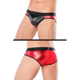 Rot/schwarzer Slip MC/9064 von Andalea | Fesselliebe.de