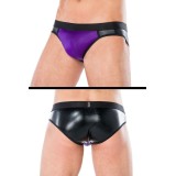 Schwarz/lila Slip MC/9065 von Andalea | Fesselliebe.de