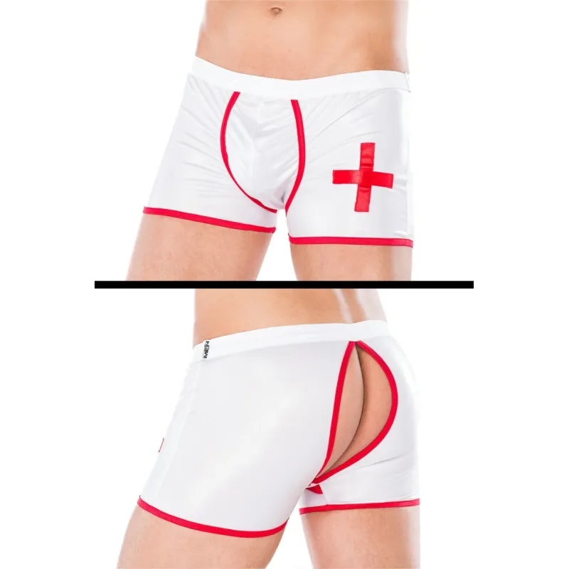 Weiße Boxershorts MC/9088 von Andalea | Fesselliebe.de