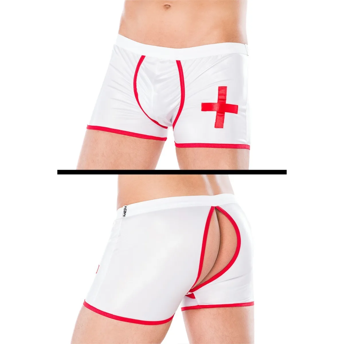 Weiße Boxershorts MC/9088 von Andalea | Fesselliebe.de