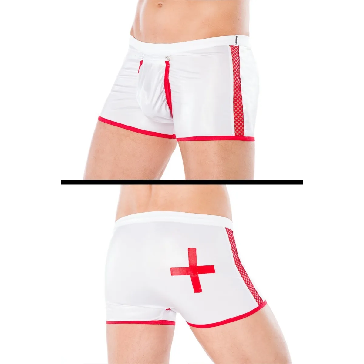 Weiße Boxershort MC/9089 von Andalea | Fesselliebe.de