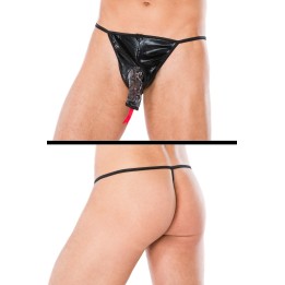 Schwarz/grauer String MC/9094 von Andalea | Fesselliebe.de