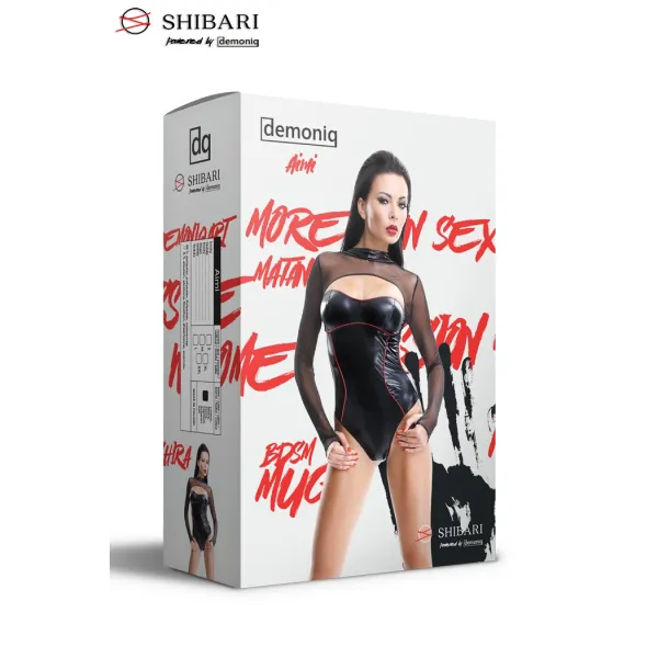 Schwarzer Body Aimi von Demoniq Shibari Collection | Fesselliebe.de