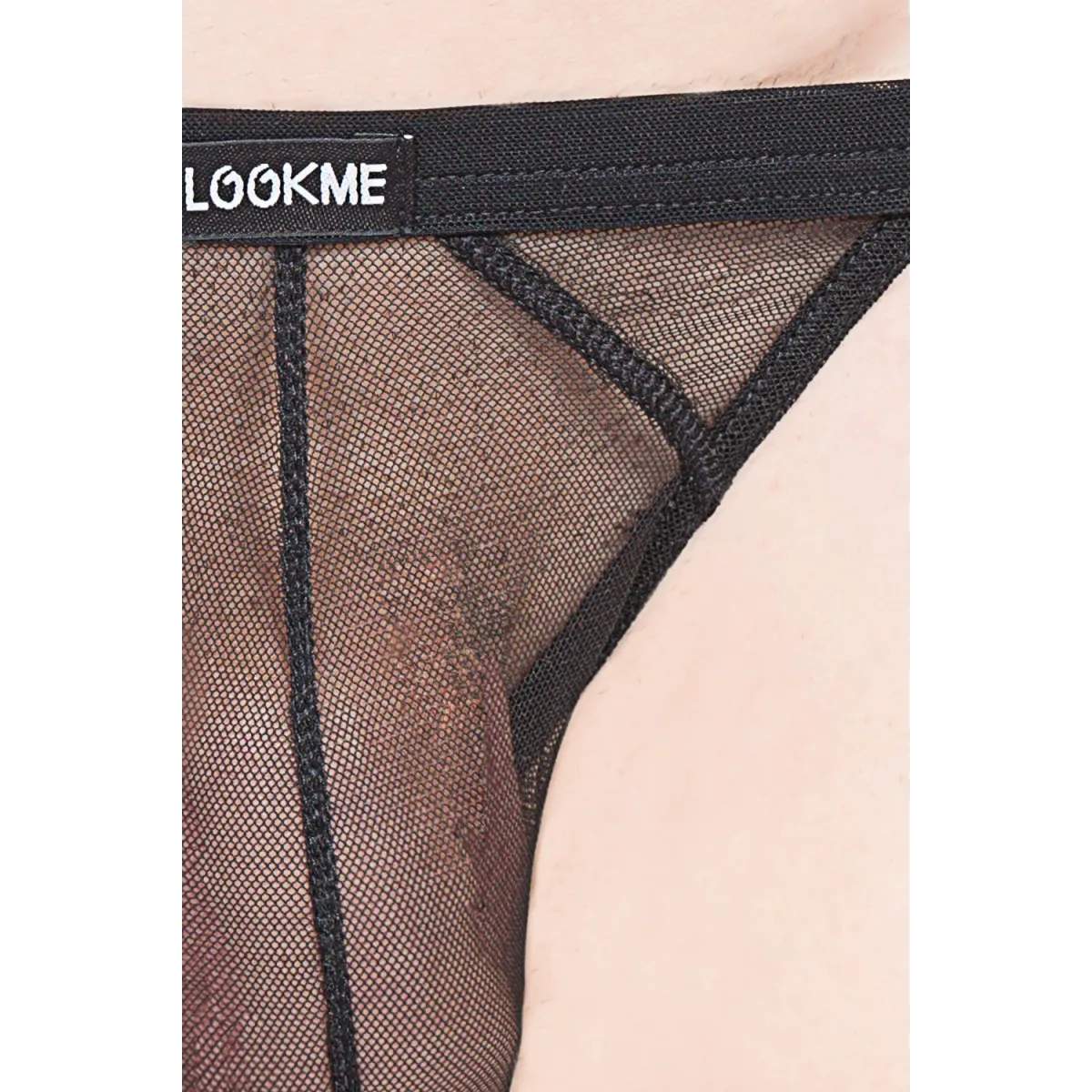 Schwarzer String Malibu 2 92-57 von Look Me | Fesselliebe.de