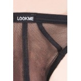 Schwarzer Tanga-Slip Malibu 2 92-61 von Look Me | Fesselliebe.de