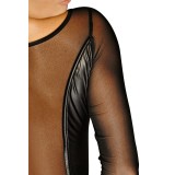 Schwarzes Shirt F130 von Noir Handmade Diva Collection | Fesselliebe.de