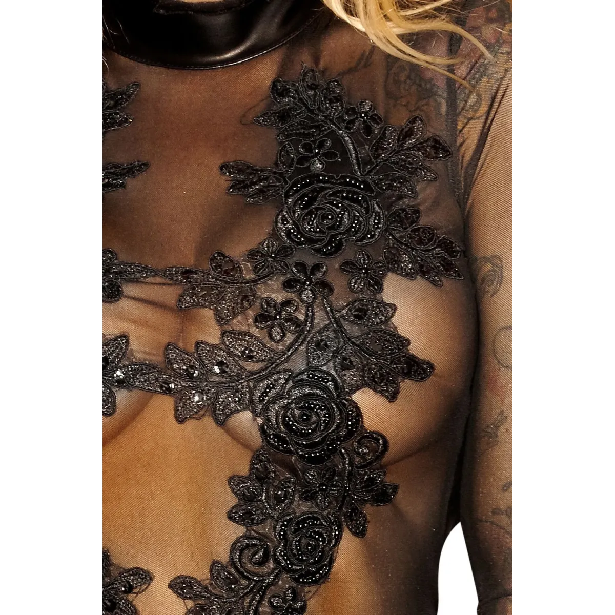 Minikleid F142 von Noir Handmade Diva Collection | Fesselliebe.de