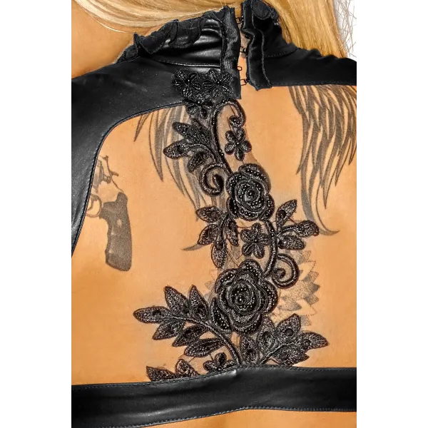 Minikleid F142 von Noir Handmade Diva Collection | Fesselliebe.de