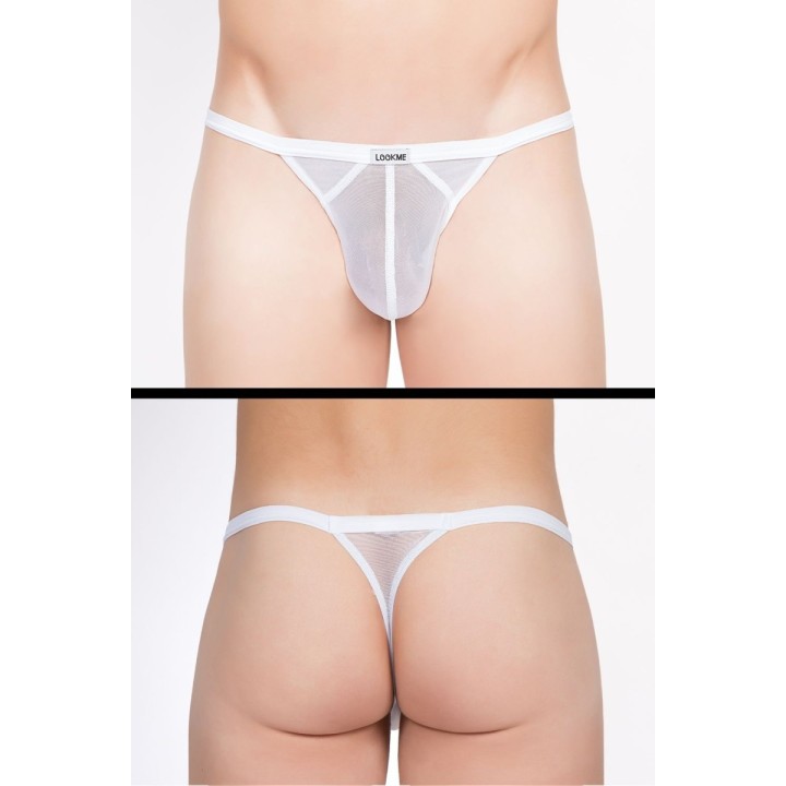 Weißer String Malibu 2 92-57 von Look Me | Fesselliebe.de