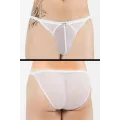 Weißer Tanga-Slip Malibu 2 92-61 von Look Me